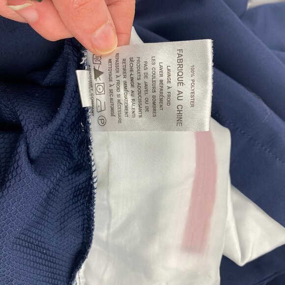 Footjoy FJ Mens Golf Jacket Blue and Gray Size Large - Flaw - Picture 15 of 16